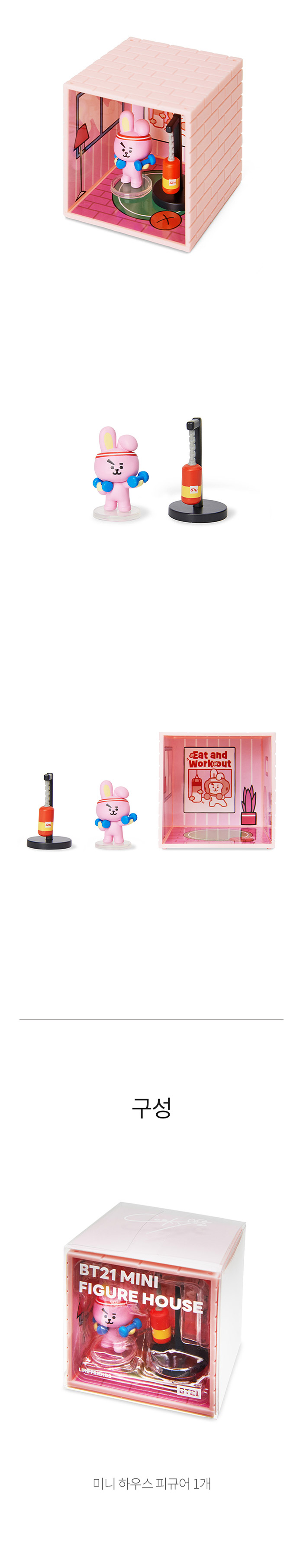 BT21] BTS 5th Anniversary Goods - Mini House Figure